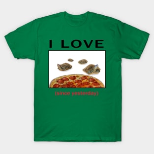 I LOVE *turtles* since yesterday T-Shirt